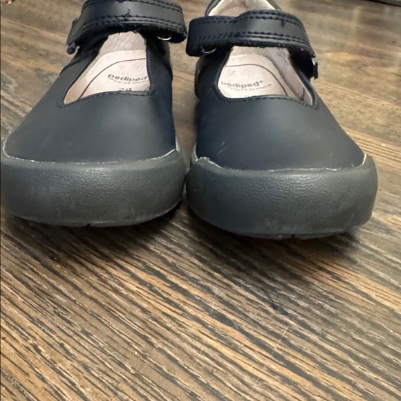 Pediped Barbara Navy Dress Shoes for girls - Picture 10 of 13